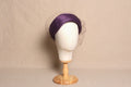 Diadema morada velo